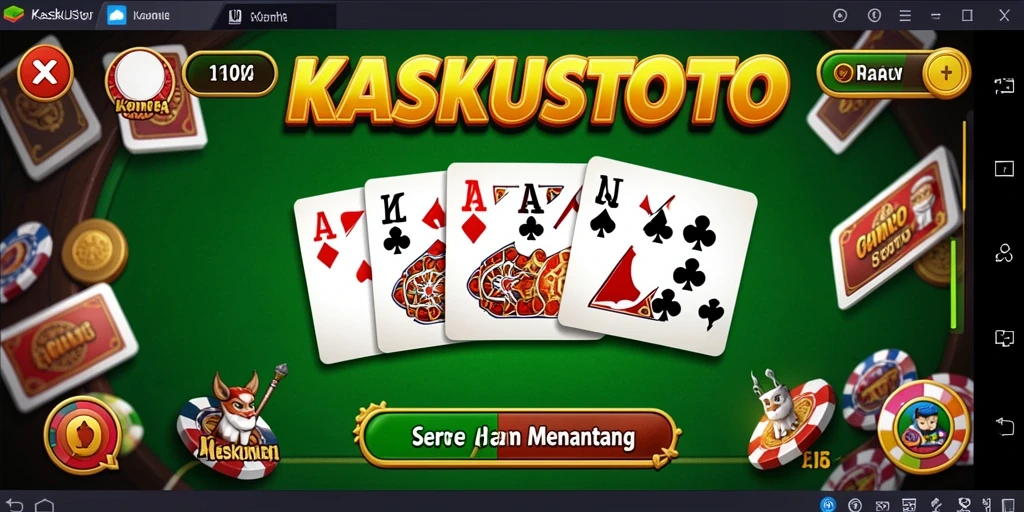 Tampilan gameplay KASKUSTOTO yang menarik dan interaktif.
