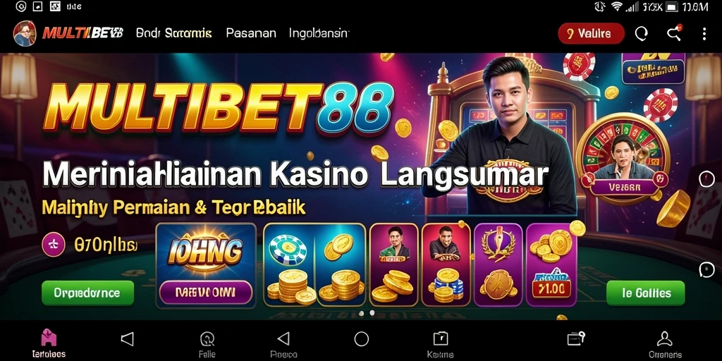 Screenshot gameplay Live Casino MULTIBET88 menampilkan dealer langsung yang ramah.