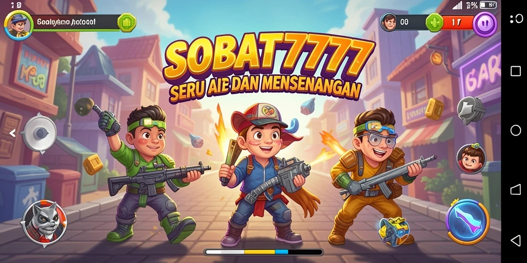Gameplay seru dengan karakter lucu dan tantangan menarik.