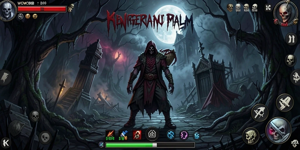 Tampilan menakutkan dari gameplay WOW388 yang mendebarkan.
